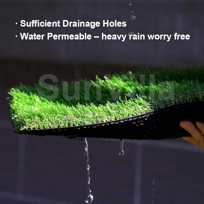 SunVilla Realistic Indoor/Outdoor Artificial Grass